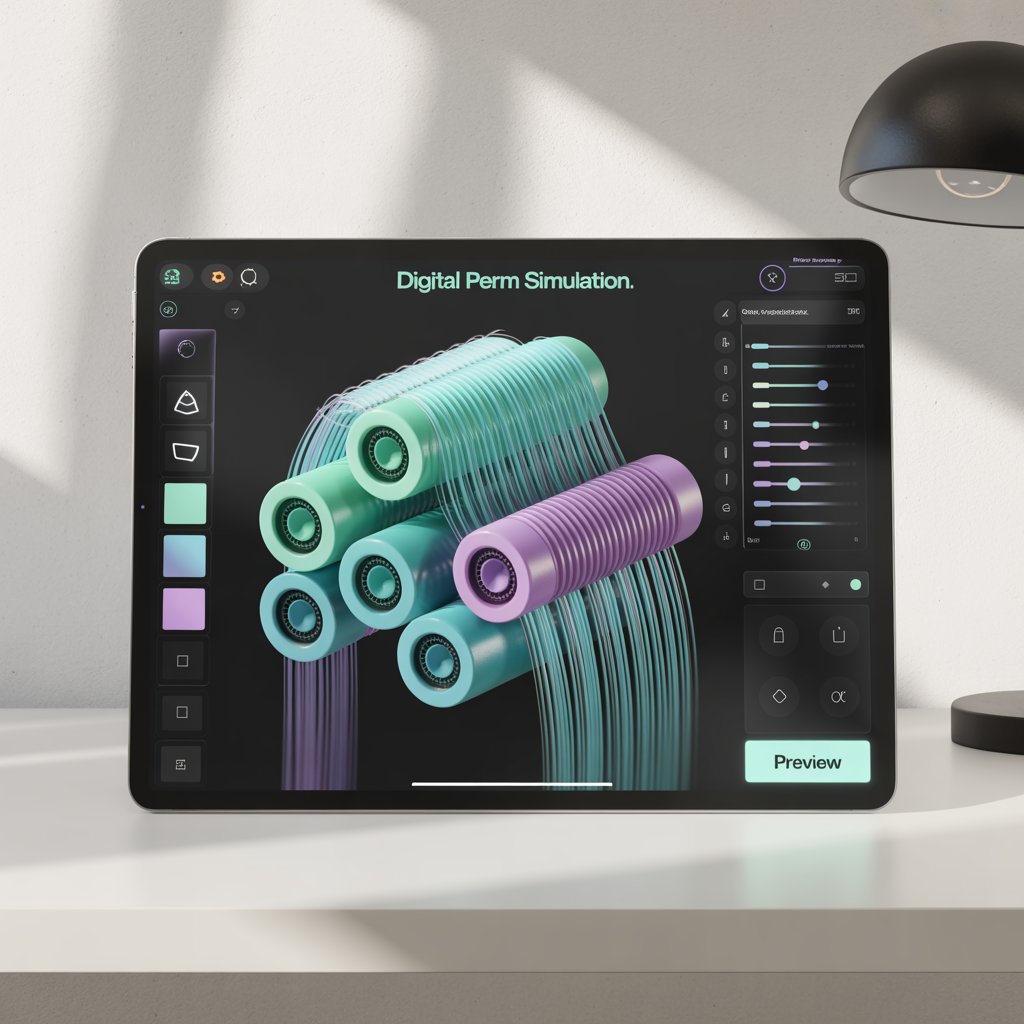 What is a digital perm-process